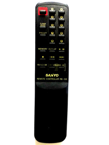Sanyo telecomando hifi - sanyo,