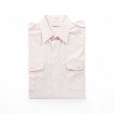 Camicia classica da uomo rosa