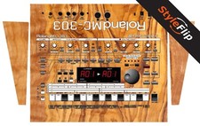 Roland MC-303 Groovebox | Legno 6 | Decalcomania protettiva | Pelli StyleFlip