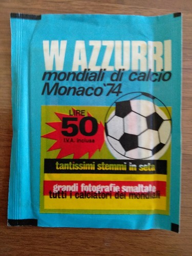 Bustina figurine azzurri - ,