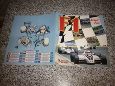 ALBUM F1 GRAND PRIX PANINI 1980 COMPLETO BELLO/Q.EDICOLA TIPO SPORT CALCIATORI 