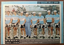 BIANCHI 1954/55 ORIGINALE FOTOFIGURINA da LO SPORT ILLUSTRATO ANNI 50,LEGGI-8754