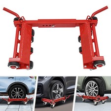 2204.62lbs Car Moving Dolly Car Wheel Dolly Lever Lift Tool Adjustable 35-42cm
