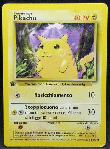 POKÉMON~PIKACHU~58/102~SET