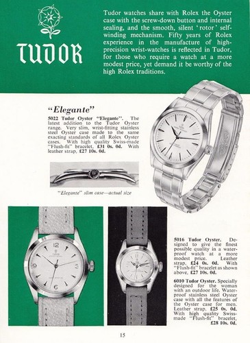 Tudor elegante vintage - elegante, watch