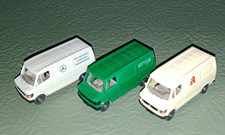 Wiking 280-282 Mercedes 207 D autobus furgone auto modello 1:87 H0 raccolta
