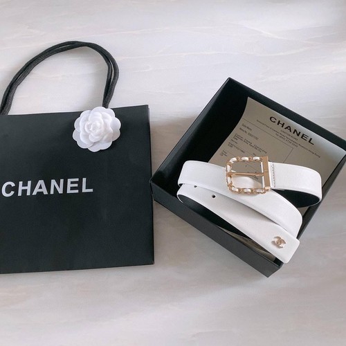 Cintura chanel donna bianca - cintura, chanel,