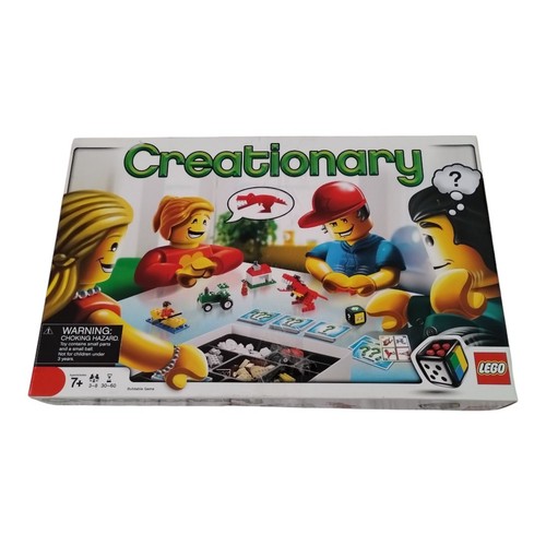 Lego creationary game 3844 set - lego,