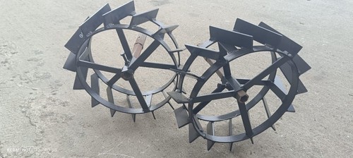Coppia ruote ferro - ferro, per