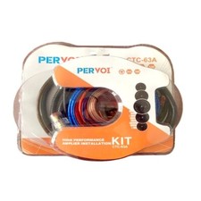 Kit Installazione Amplificatore Auto PERVOI CTC-63A 6GA 5M Cavi RCA Fusibile awe