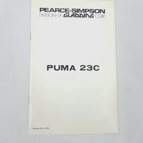 Pearce simpson gladding puma - pearce,