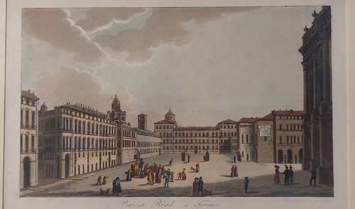 Torino piazza reale - torino, quadro