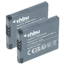 2x Batteria per Canon IXUS 132