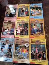 9 baby sitter club books