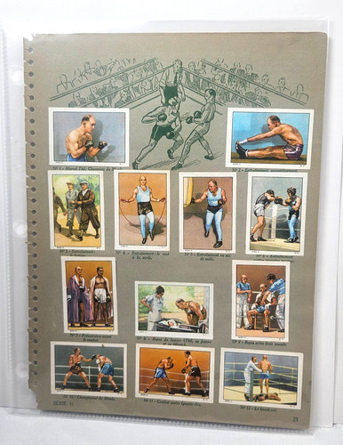 Pagina album carte boxe - album, da