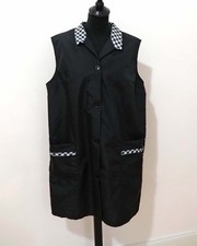 Camice cult parrucchiere taglia 48 donna nylon vintage S130