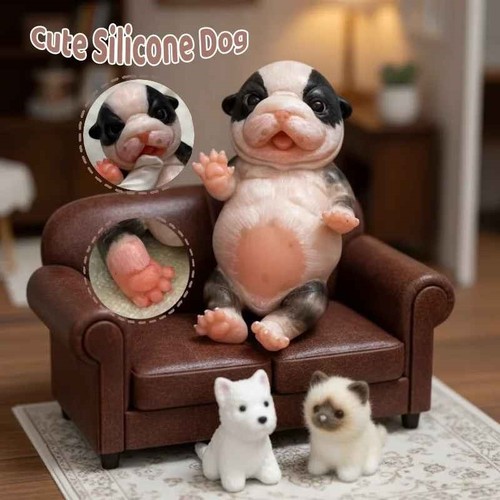 Mini bambola cane - , silicone