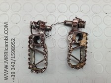 PEDANE PILOTA PERNI KAWASAKI KX 125 2T 1990 1991 FOOTRESTS RIDER