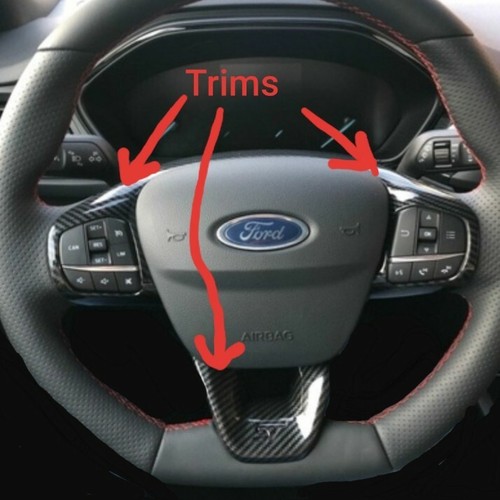Carbon fibre look - fibre, steering