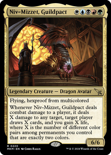 Niv mizzet patto di gilda - 4,