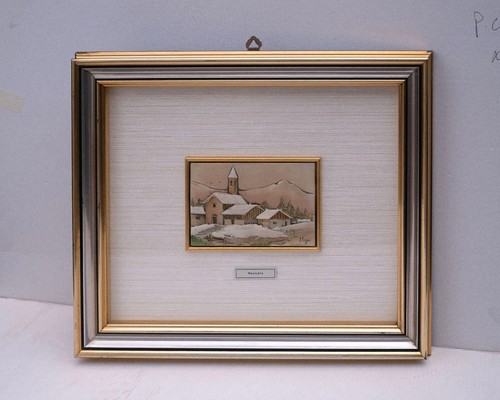 Quadro bassorilievo argento - bassorilievo,