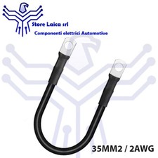 CAVO BATTERIA NERO ROSSO
