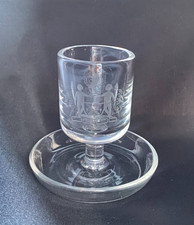 Metà secolo cristallo inciso