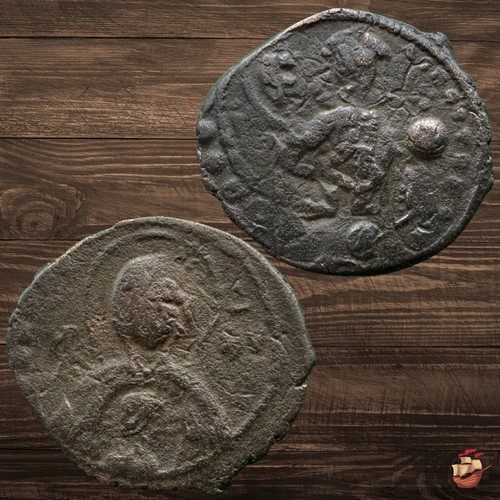 Rara moneta alessio follis - alessio,