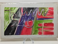 Route 66; Acrylic Monotype