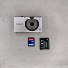 Canon PowerShot A2300 HD 16MP Fotocamera Digitale Compatta Argento COME NUOVA