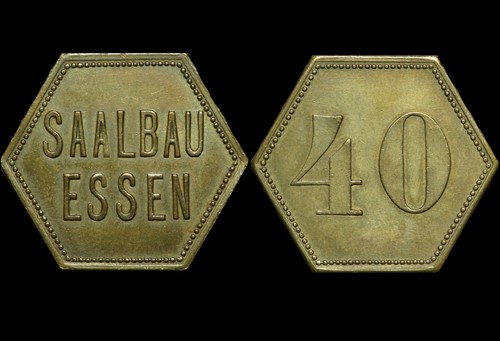 Marca valore 40 pfennig - marca,