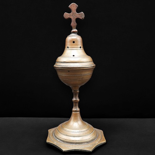 Antico incensiere liturgico - antico,