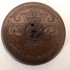 - BARILETTO PER OROLOGIO DA TASCA " HEBDOMAS " 8 GIORNI / JOURS - ANCRE