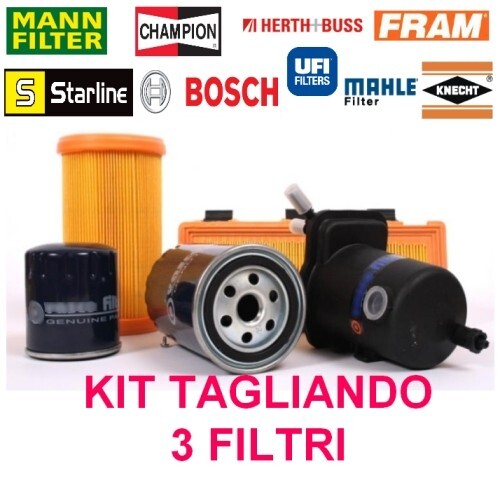 Kit tagliando filtri olio - tagliando, (olio