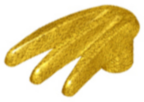 Lego 10187 pearl gold - pearl,