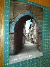 151410 ARQUATA SCRIVIA PORTA ANTICA VECCHIA CARTOLINA PRIMO COLORE 