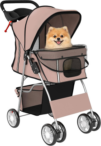 Passeggino per cani pieghevole - per,