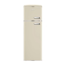 SEVERIN RKG 8992 FRIGORIFERO COMBINATO LINEA RETRO' 246LT CERNIERE A SX CREMA -D