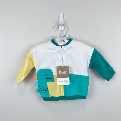 Mayoral applique dino cardigan - mayoral,