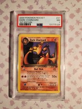 PSA 7 Dark Charizard 21/82 1°
