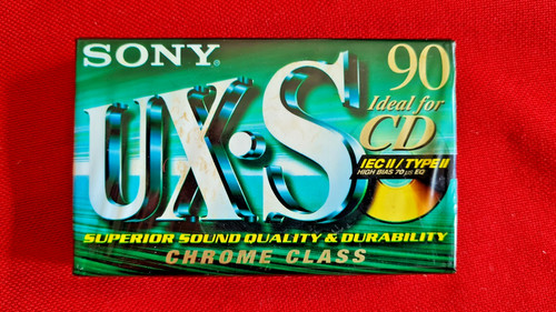 Audiocassette sony s 90 - audiocassette, ux-s