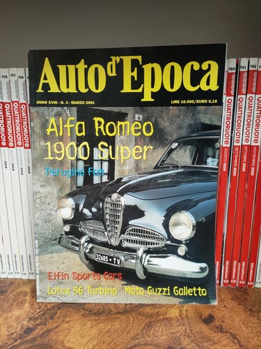 Rivista auto epoca - auto, marzo