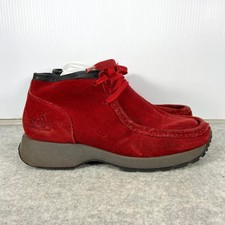 Stivaletti mocassini donna Dolomite soletta anatomica scamosciata rossa EU 40 US 9 10