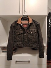 Giubotto Jeans Levi's nero con