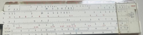 Regolo calcolatore vintage - calcolatore,
