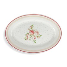 Vassoio ovale in porcellana