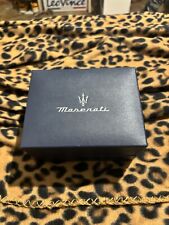 OROLOGIO MASERATI UOMO CINTURINO GOMMA BLU CASSA DORATA E QUADRANTE BLU