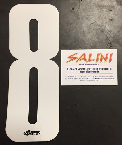 Numeri adesivi gara moto cross