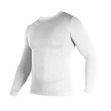 TRS Maglia Intima Termica Unisex Lupetto Manica Lunga - BIA (Bianco)