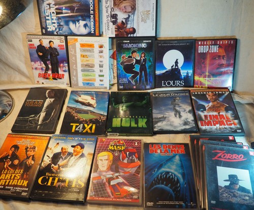 Lot dvd divers dont - 21,